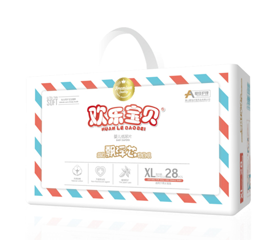 爱佳护理医护式婴儿柔弹裤XL