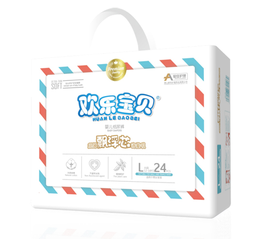 爱佳护理婴儿纸尿裤小包L24