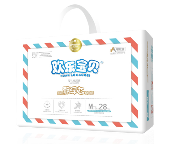 爱佳护理婴儿纸尿裤小包M28