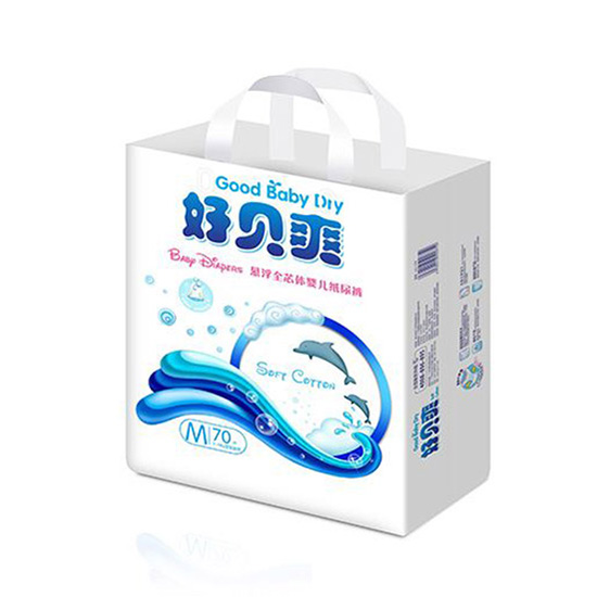 好贝爽悬浮全芯体婴儿纸尿裤M码70片