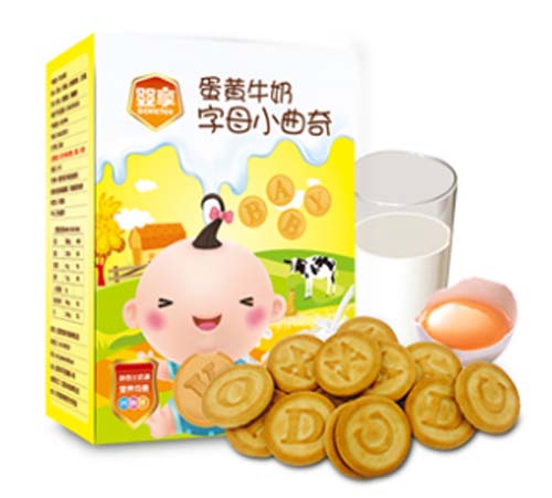 婴享蛋黄牛奶字母小曲奇
