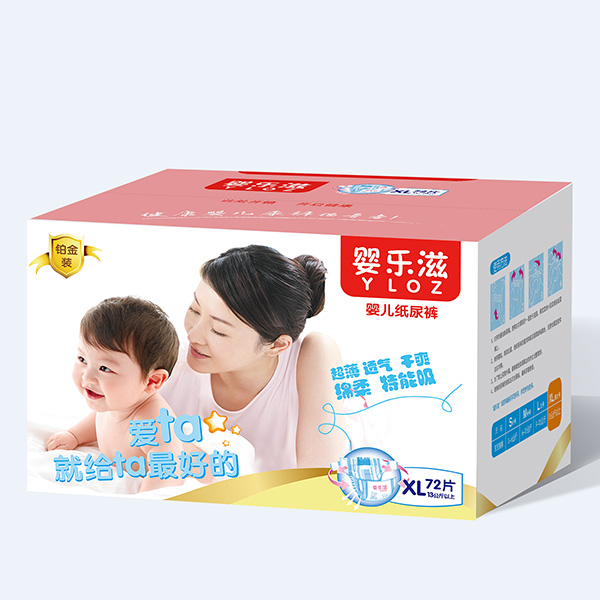婴乐滋婴儿纸尿裤XL码72片