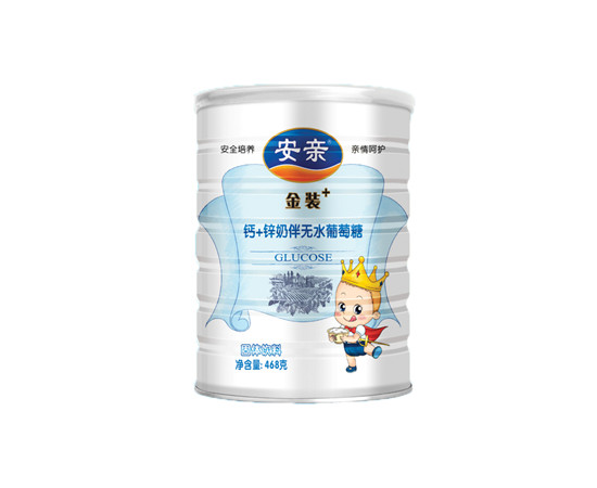 安親鈣鋅奶伴無(wú)水葡萄糖