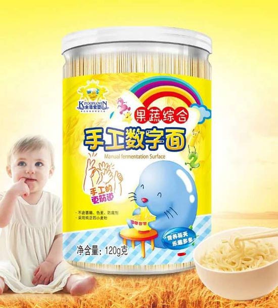 金盾愛(ài)嬰手工數字面果蔬綜合