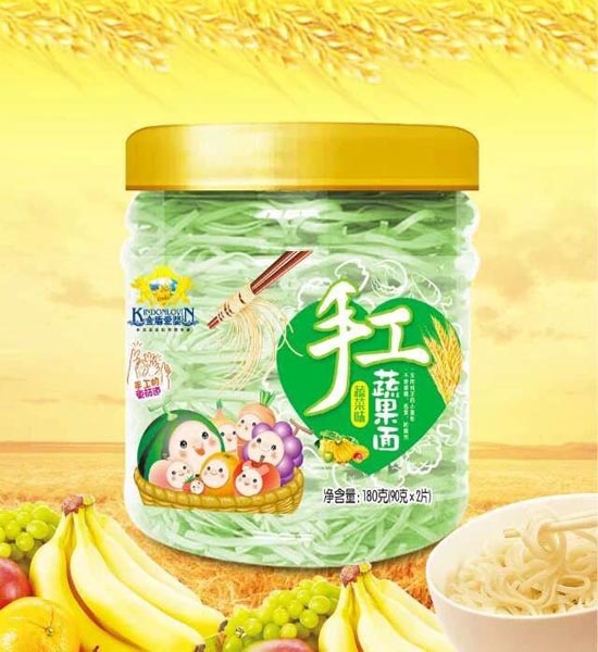 金盾愛(ài)嬰手工面蔬菜味
