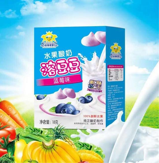 金盾愛(ài)嬰溶豆豆藍莓味