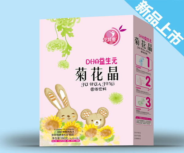 爱其壹DHA益生元菊花晶