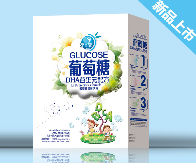 爱其壹DHA益生元配方葡萄糖固体饮料