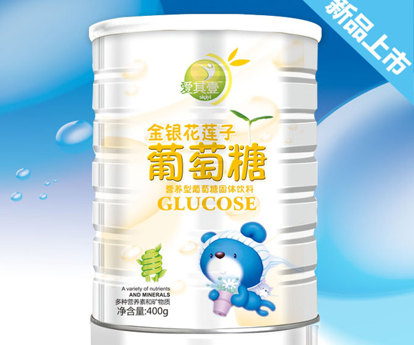 爱其壹金银花莲子葡萄糖