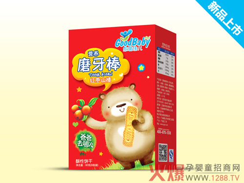 有恩溢佳儿磨牙棒 宝宝长牙不乏味-产品资讯|火