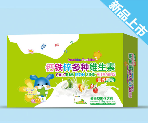 爱其壹钙铁锌多种维生素营养颗粒