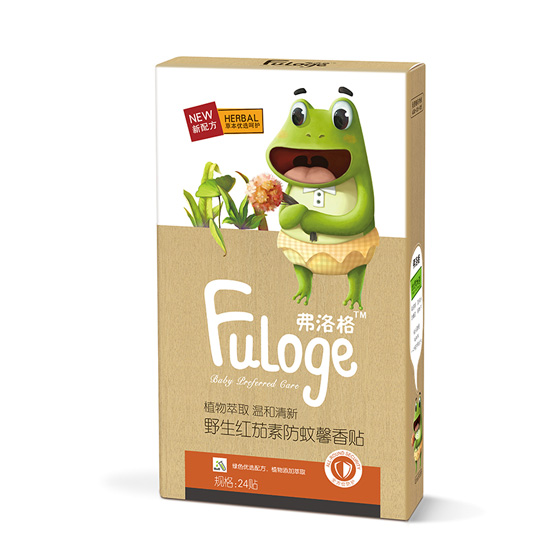 弗洛格野生红茄素防蚊馨香贴