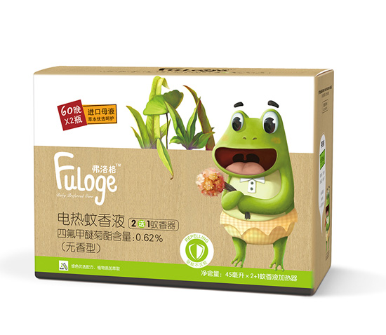 弗洛格电热蚊香液2送1蚊香器