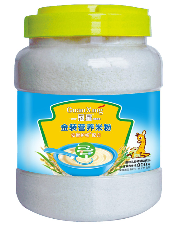 冠星安智護暢800克營(yíng)養米粉