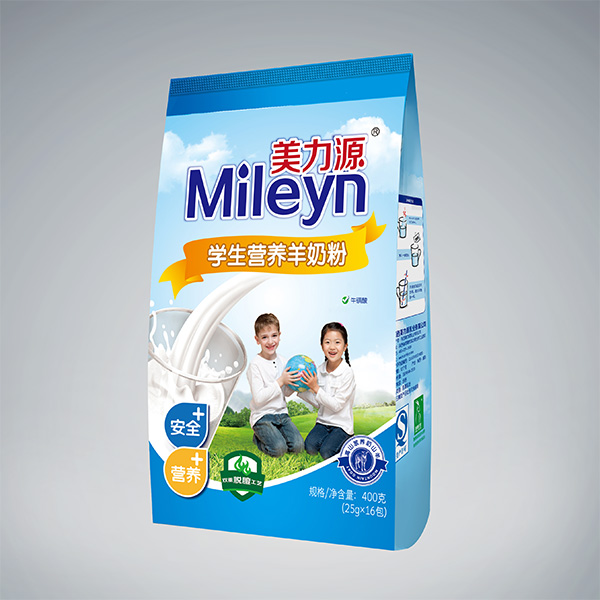 美力源學(xué)生營(yíng)養羊奶粉袋裝