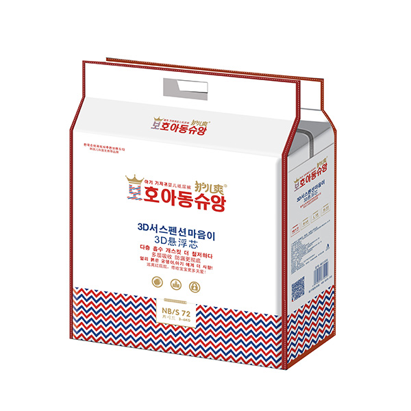 護兒爽3D懸浮芯紙尿褲（大包）S72片