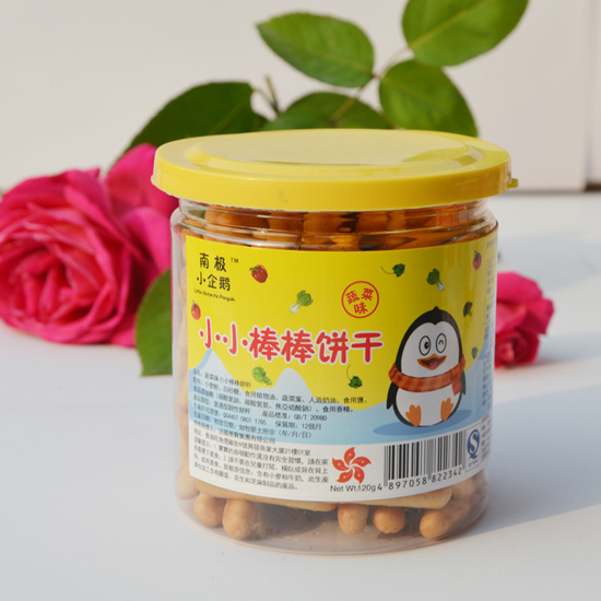 南极小企鹅蔬菜小棒棒饼干