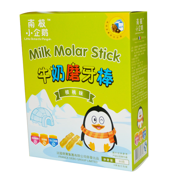 南极小企鹅核桃磨牙棒80g