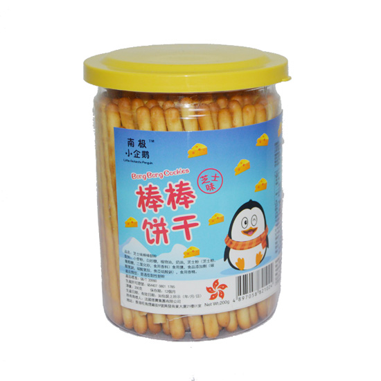 南极小企鹅芝士棒棒饼干