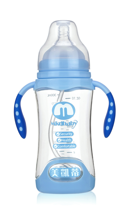 美凯蒂PA奶瓶300ML蓝色