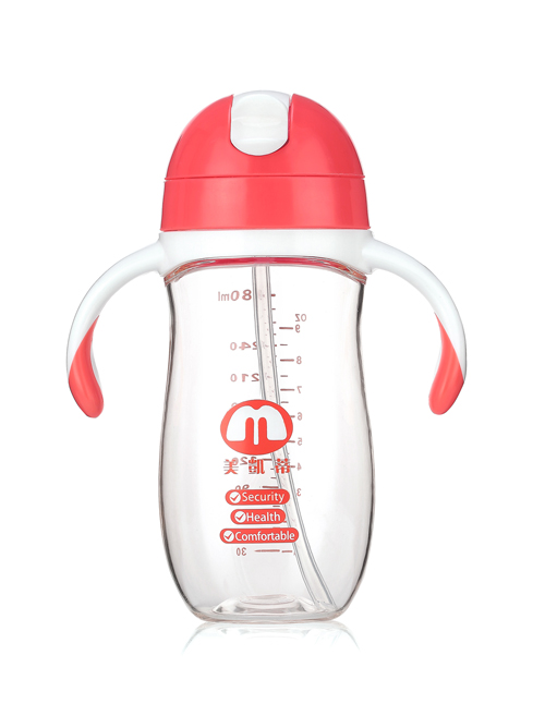 美凯蒂PA水瓶280ML红色