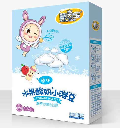 慧因宝原味水果酸奶小溶豆