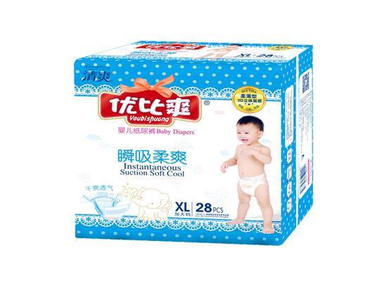 优比爽纸尿裤XL28片