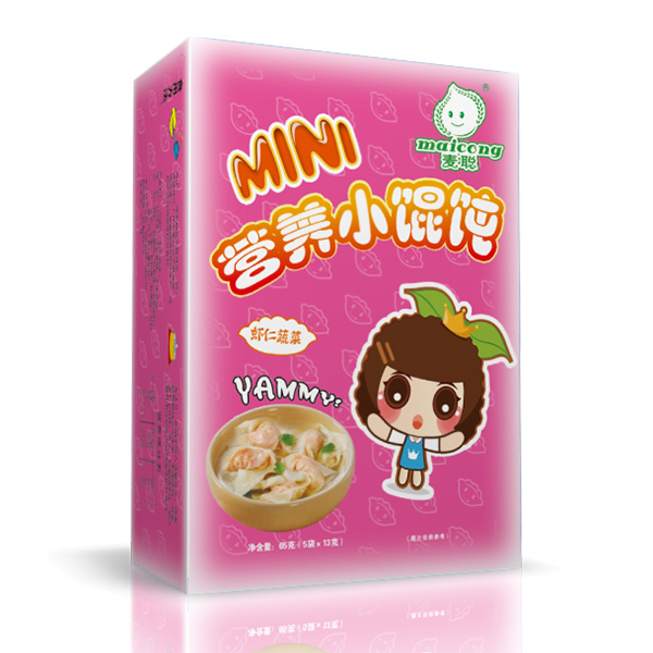 麦聪营养小馄饨虾仁蔬菜2 