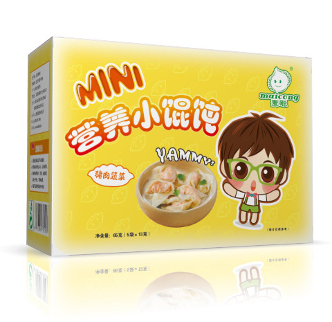 麦聪营养小馄饨猪肉蔬菜1 