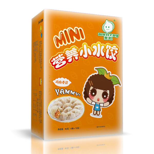麥聰營(yíng)養小水餃雞肉香菇2 