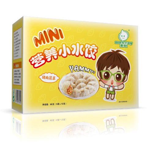 麥聰營(yíng)養小水餃豬肉蔬菜1 
