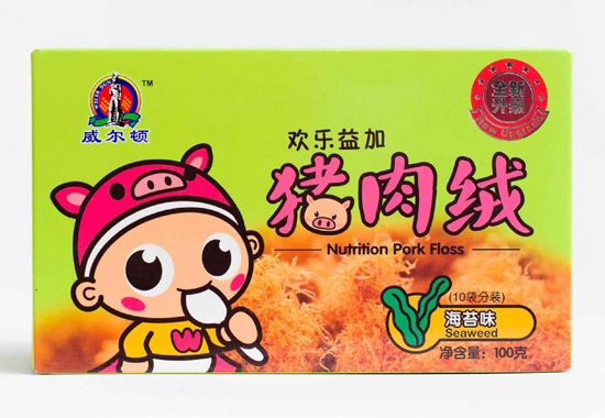 威爾頓100G豬肉海苔肉松（盒裝）