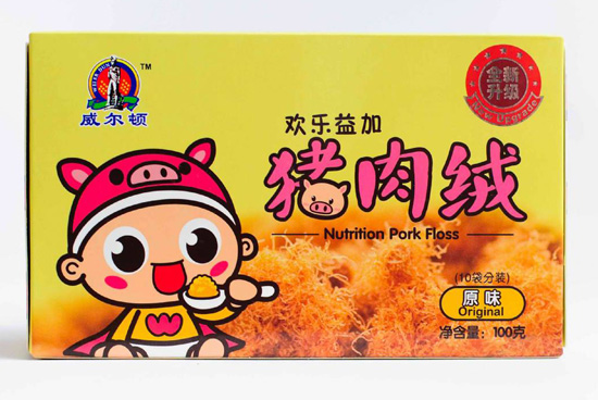 威爾頓100G豬肉原味肉松（盒裝）