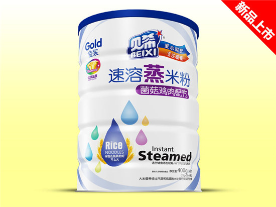 贝希速溶蒸米粉铁听-菌菇鸡肉配方