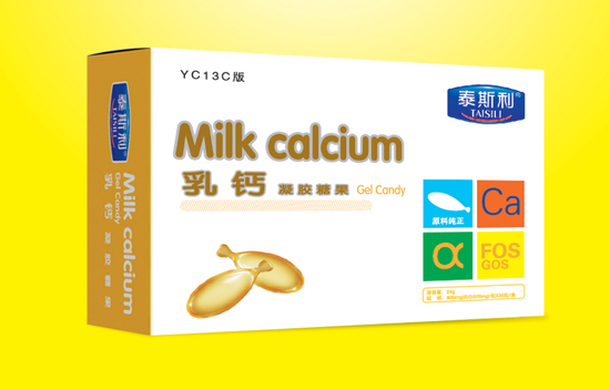 泰斯利乳钙凝胶糖果