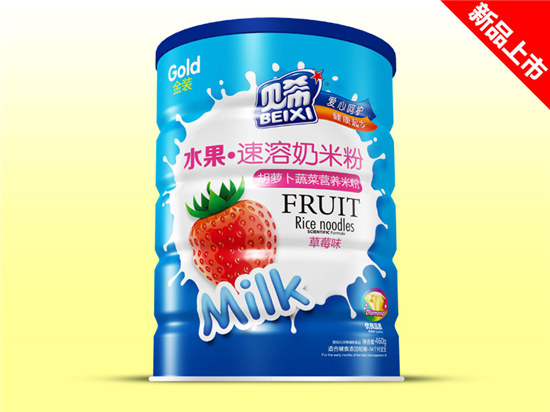 贝希水果速溶奶米粉铁听-胡萝卜蔬菜