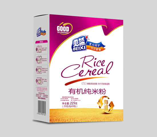 贝希有机纯米粉盒装