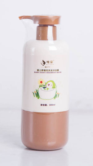 唯亲婴儿野菊花洗发沐浴露300ml