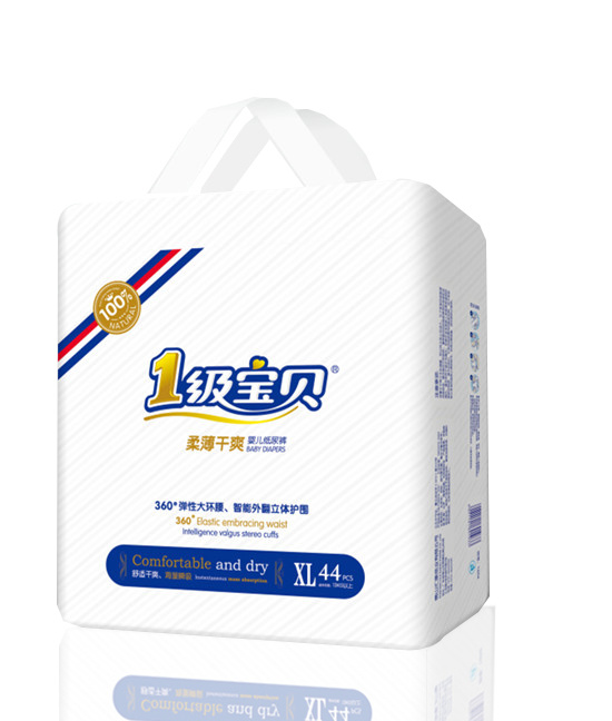 1級寶貝柔薄干爽紙尿褲XL碼44片