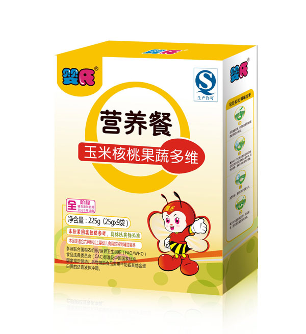 嬰氏玉米核桃果蔬多維營(yíng)養餐