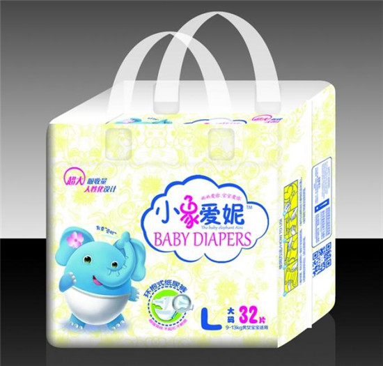 小象爱妮婴儿纸尿裤L大码