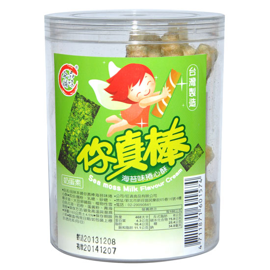 品味本铺你真棒海苔味卷心酥