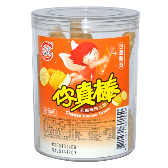 品味本铺你真棒乳酪卷心酥160g