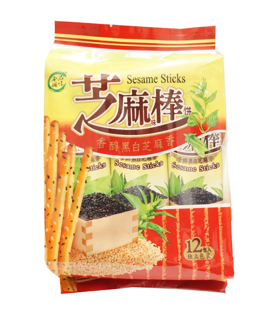 品味本铺芝麻味棒饼干