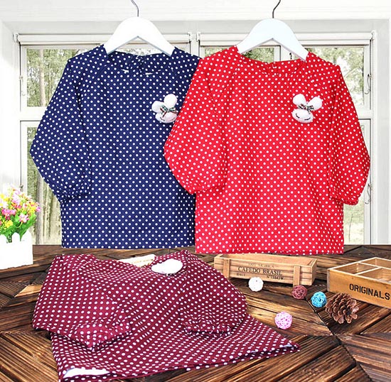 男女宝宝纯棉反穿衣饭兜