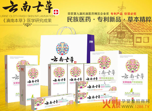 云南典型的草药代表-云南七草绽放2016中国C