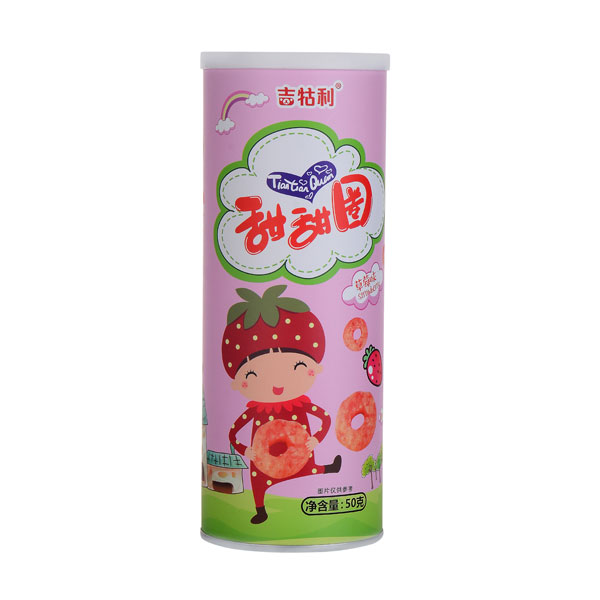 吉牯利草莓味甜甜圈