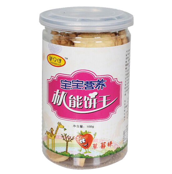 婴贝佳机能饼干草莓味