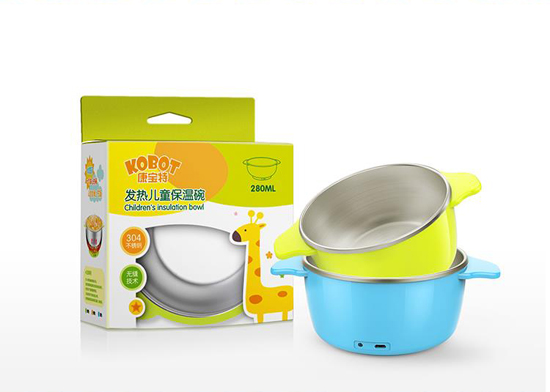 康宝特加热儿童保温碗280ml