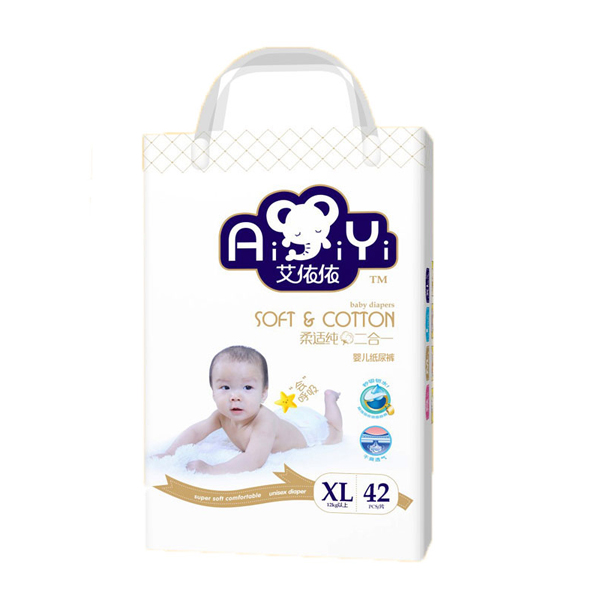 艾依依经典超薄纸尿裤XL42片